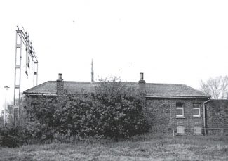 Back of Station Waitng Room - 1960s. Back of Station Waitng Room - 1960s.