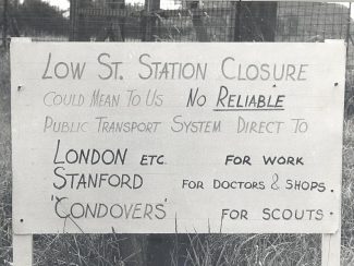 Closure Sign Closure Sign