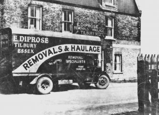 Diprose removal lorry Diprose removal lorry