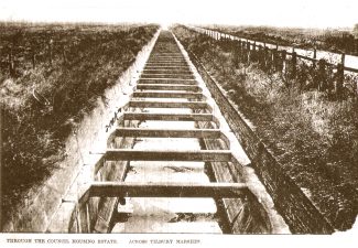 Fort Road Tilbury, River Diversion, 1930s