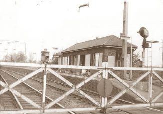 Gates and waiting room - 1960s Gates and waiting room - 1960s