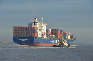 DSC_5753 The container ship CMA CGM AMERICA | Jack Willis
